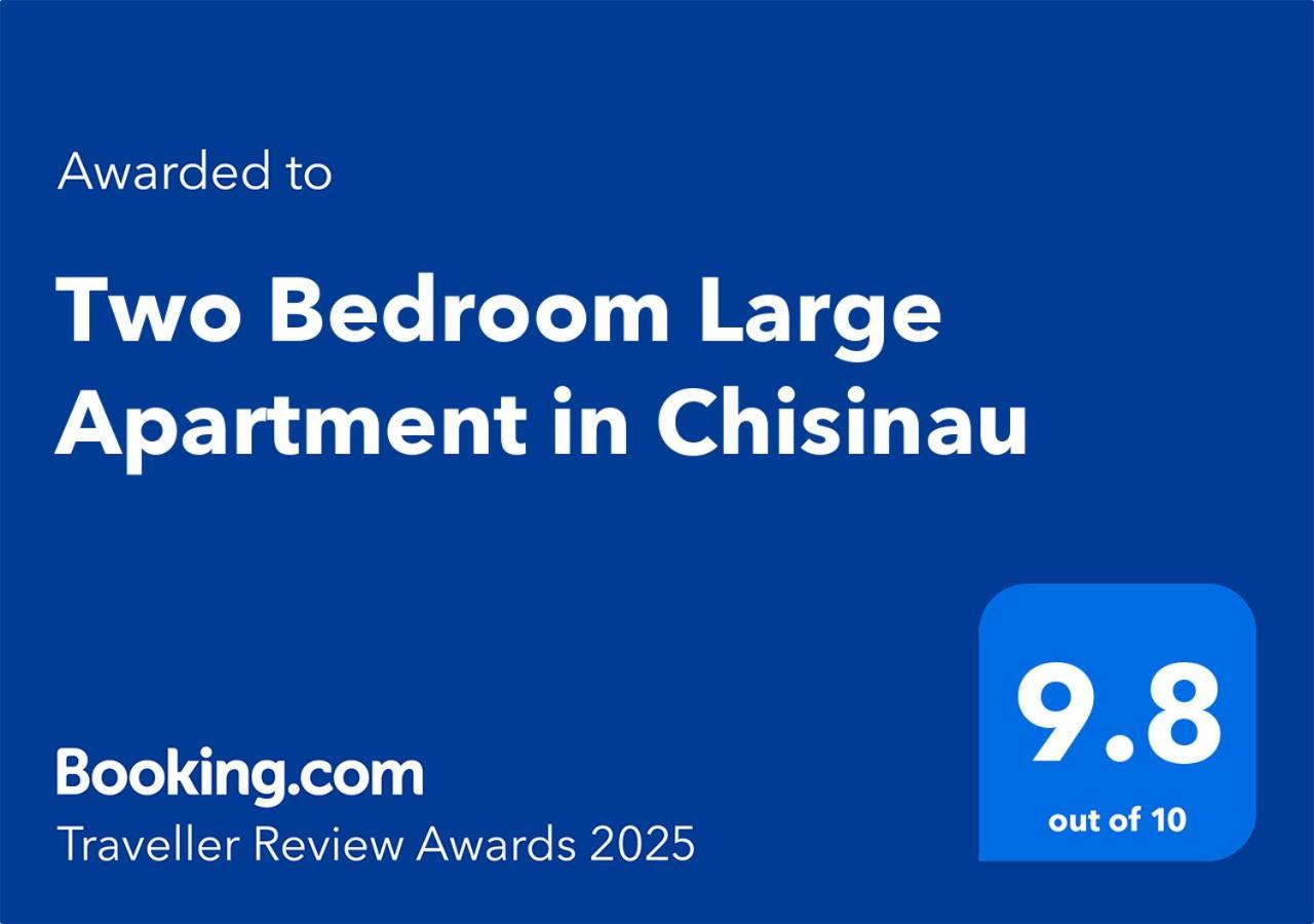 Two Bedroom Large Apartment In Кишинев Екстериор снимка